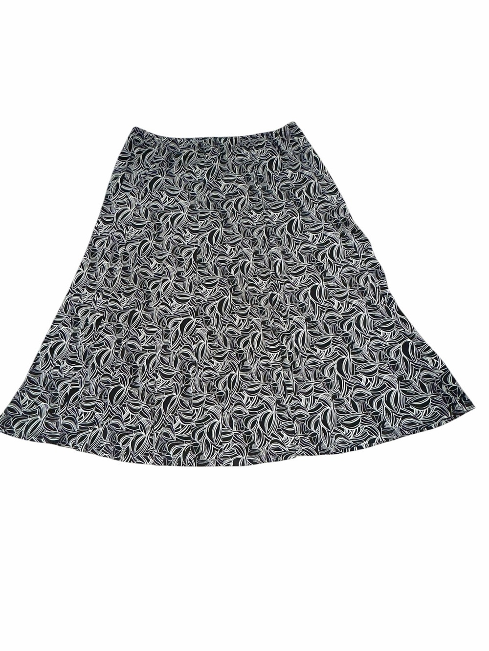 Christopher & Banks abstract graphic print skirt. 
(007)